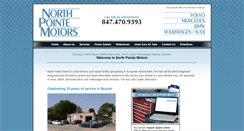 Desktop Screenshot of northpointemotors.net